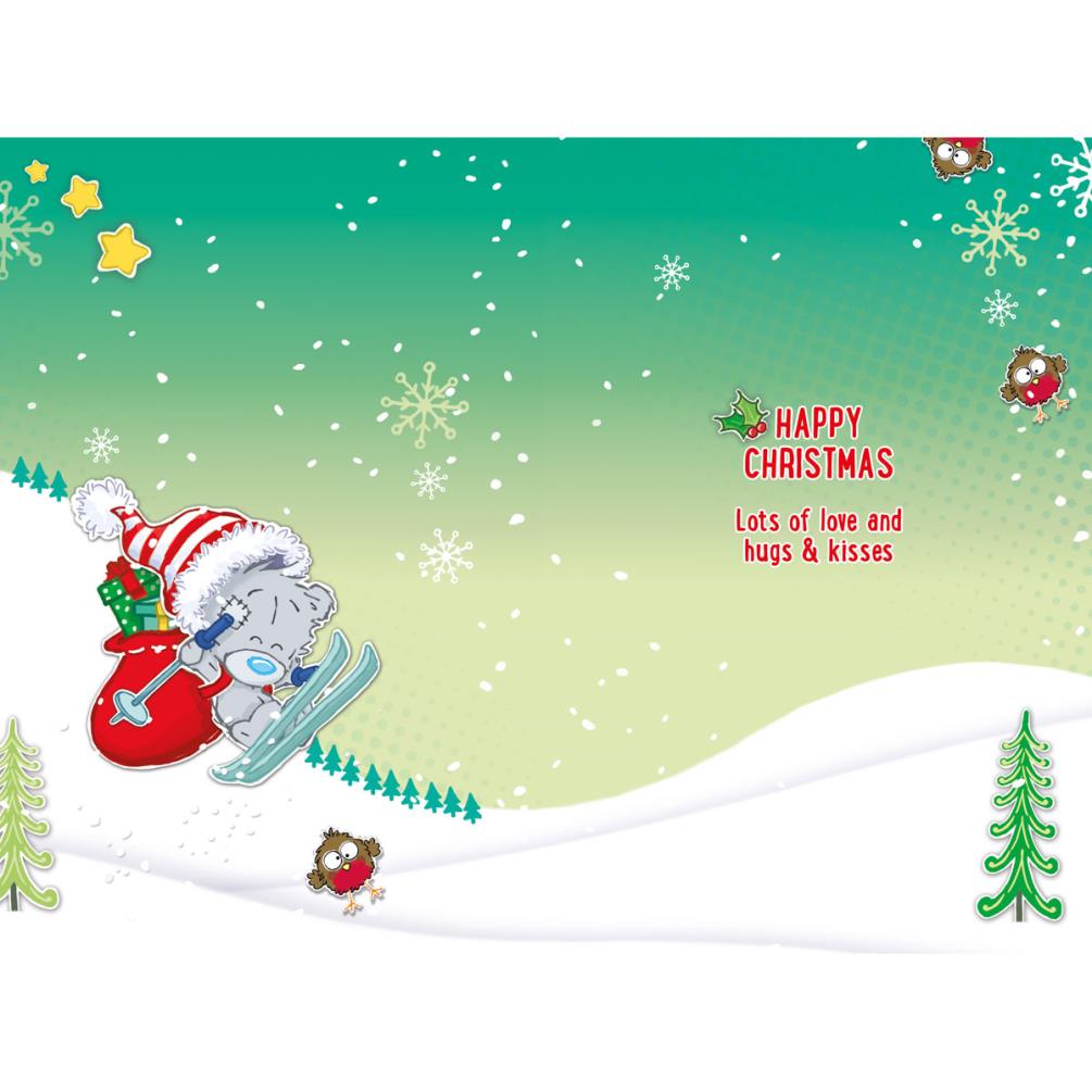Brilliant Daddy My Dinky Bear Me to You Bear Christmas Card Extra Image 1